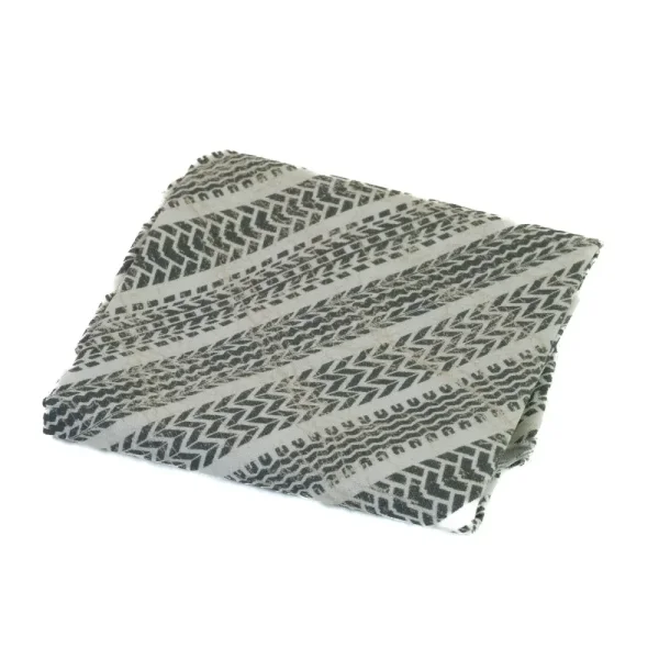 Fat Quarter Baumwolle 45x55 cm Reifenspuren Ecru