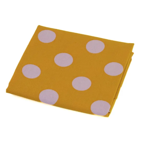 Fat Quarter Baumwolle 45x55 cm Pom Poms Marigold