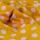 Fat Quarter Baumwolle 45x55 cm Pom Poms Marigold