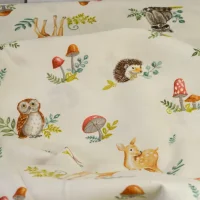 Baumwolle Effies Woods – Tiere
