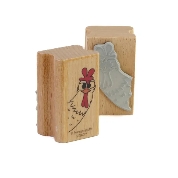 Zwergenstoffe Motivstempel Chickeria "Heidi"