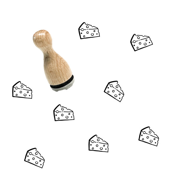 Zwergenstoffe Ministempel 14 mm – Käse