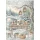 Stamperia Reispapier A4 White Christmas Festive Table By The Lake