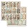 Stamperia Designpapier - Symphony Tags