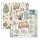 Stamperia Scrapbooking Block 12x12 inch - White Christmas