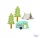 Dress it Up Dekoknöpfe Camping – Hittin The Trail