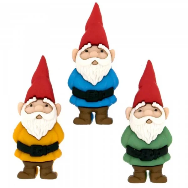 Dress It Up Dekoknöpfe – Garden Gnomes