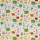 Baumwolle mit Schulmaterial – Schulstoff
