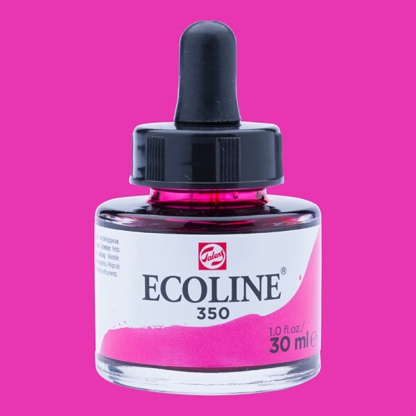 Ecoline flüssige Wasserfarbe 30 ml – Fuchsia 350