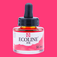 Ecoline flüssige Wasserfarbe 30 ml – Karmin 318