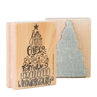 Zwergenstoffe Weihnachtsstempel – Tannengrüsse