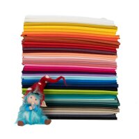 Candy Cotton Uni Petrolgrün 50 cm Reststück