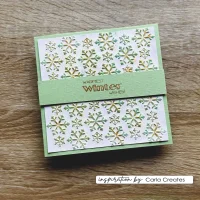 Vaessen Prägefolder 15 x 15 cm – Schneeflocken