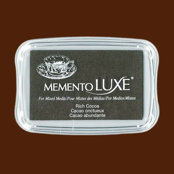 Memento Luxe Stempelkissen – Rich Cocoa