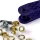 Prym 40 Stk Ösen mit Scheiben 5 mm – Gold