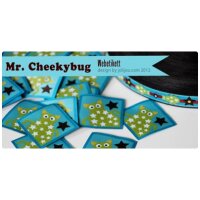 Farbenmix Webetikette – Mr. Cheekybug