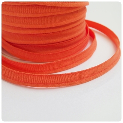 elastische Paspel, orange