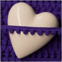 Baby Pomponborte Violett