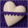Baby Pomponborte Violett