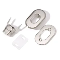 Prym Drehverschluss für Taschen 35 x 20 mm Silber